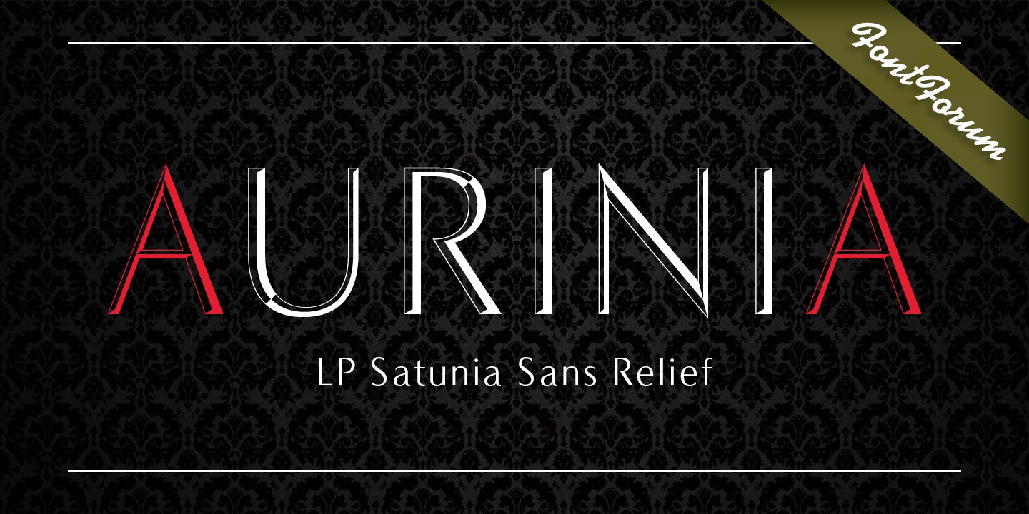 LP Saturnia Font